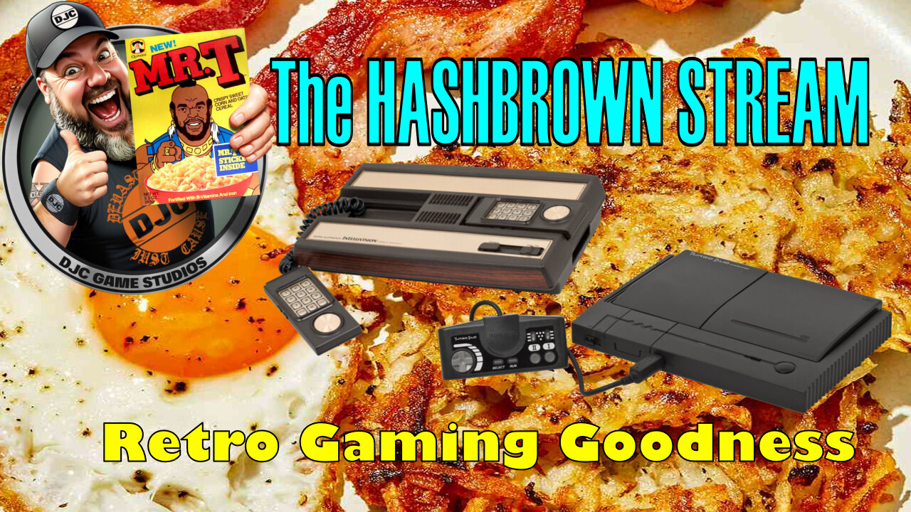 The HASHBROWN STREAM - Live Retro Gaming with DJC