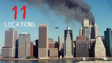 9/11 locations THEN AND NOW / September 11th 2001 attacks / Part 2