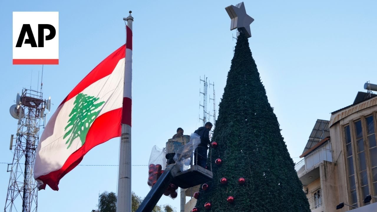 Displaced Lebanese families face a bittersweet Christmas