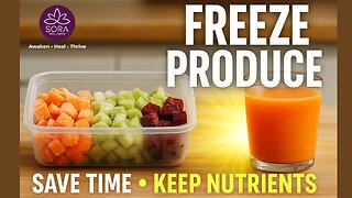 Juicing Hack #1 Freeze Produce
