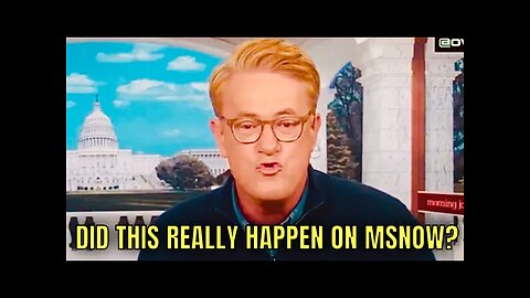 MORNING JOE IS GOING TO BE CANCELED FOR SAYING THIS TODAY❗