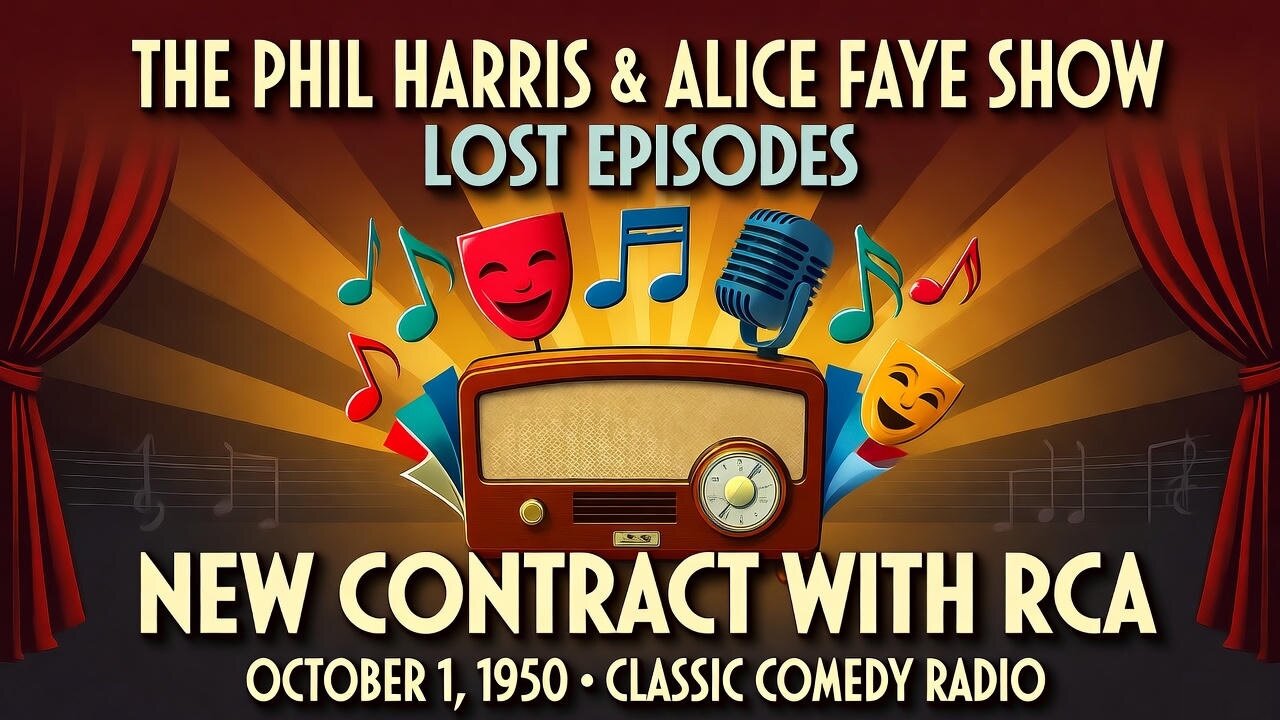 Phil Harris & Alice Faye Show - New Contract With RCA (October 1, 1950) | Classic Radio Comedy
