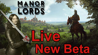 New Beta of Manor Lords Live Game Play!