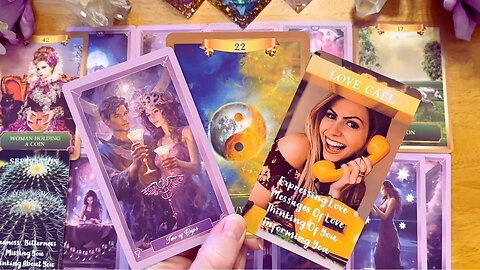 READY OR NOT HERE THEY COME! 💜 YOUR PERSON NEEDS TO HEAR YOUR VOICE! ☎️ (LOVE READING) #love #tarot