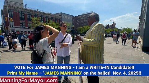 MANNING Campaign Goes on NYC TV