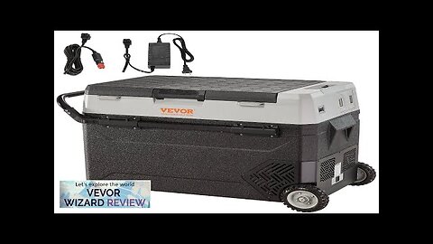 VEVOR Car Refrigerator 12 Volt Car Refrigerator Fridge 40QT/38L Dual Zone Portable Review