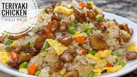 Teriyaki Chicken Fried Rice | Simple And Delicious Chicken Fried Rice Recipe