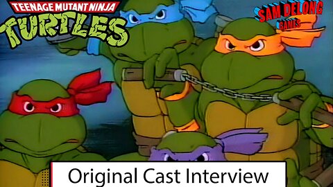 TMNT Original Series Cast Interview -- All 4 Turtle Actors from San Francisco Fan Expo