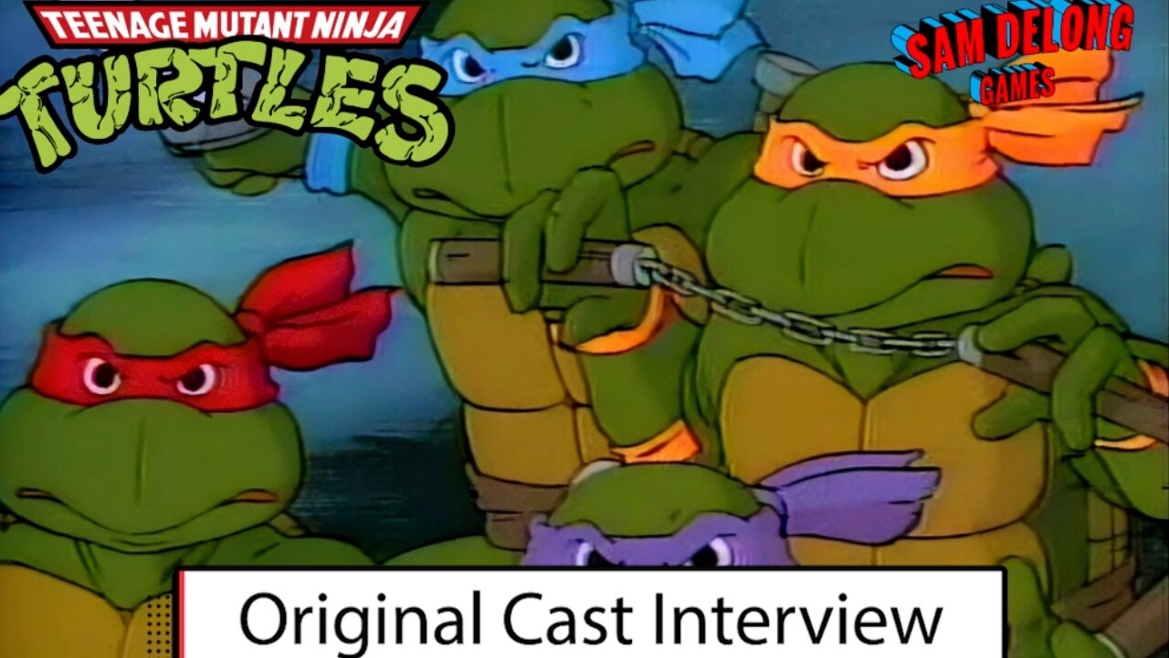 TMNT Original Series Cast Interview -- All 4 Turtle Actors from San Francisco Fan Expo