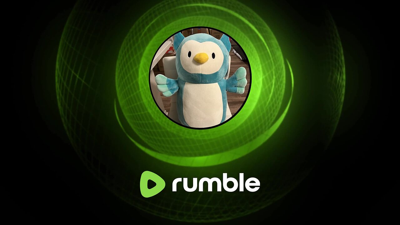 First stream on Rumble