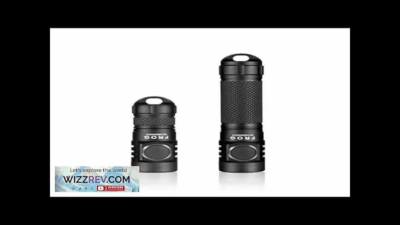 LUMINTOP Frog V2.0 Max 750 Lumens 135M Mini Keychain Flashlight with 10180 Review