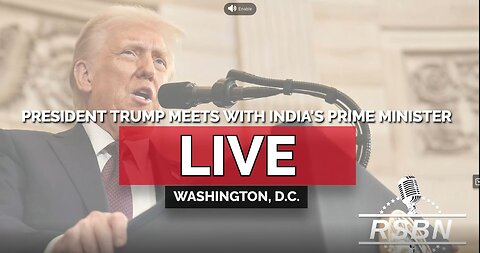 President Trump Holds a Press Conference with Indian Prime Minister Modi - WATCH PARTY!