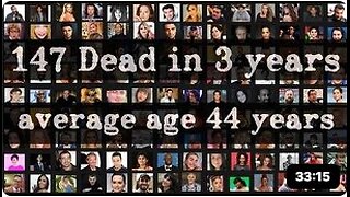 DIED SUDDENLY - Celebrity Actors/Actresses Edition - 147 DEAD IN 3 YEARS