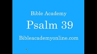 Psalm 39