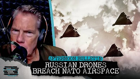 NATO Jets Scramble As Russian Drones Penetrate Alliance Territory