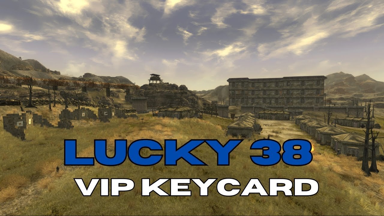 How to Get Lucky 38 Vip Keycard 1/2 in Camp Golf in Fallout New Vegas