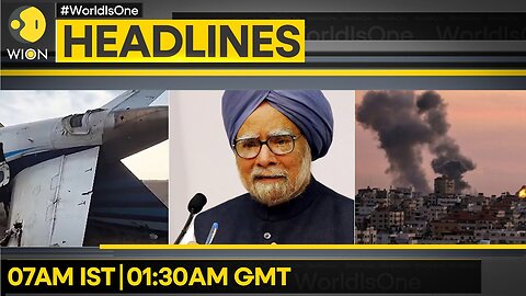 7-day National Mourning For Manmohan Singh | Russia Warns Against Plane Crash 'hypotheses' | WION