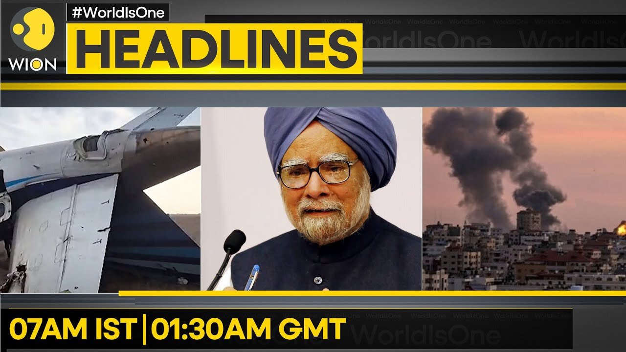 7-day National Mourning For Manmohan Singh | Russia Warns Against Plane Crash 'hypotheses' | WION