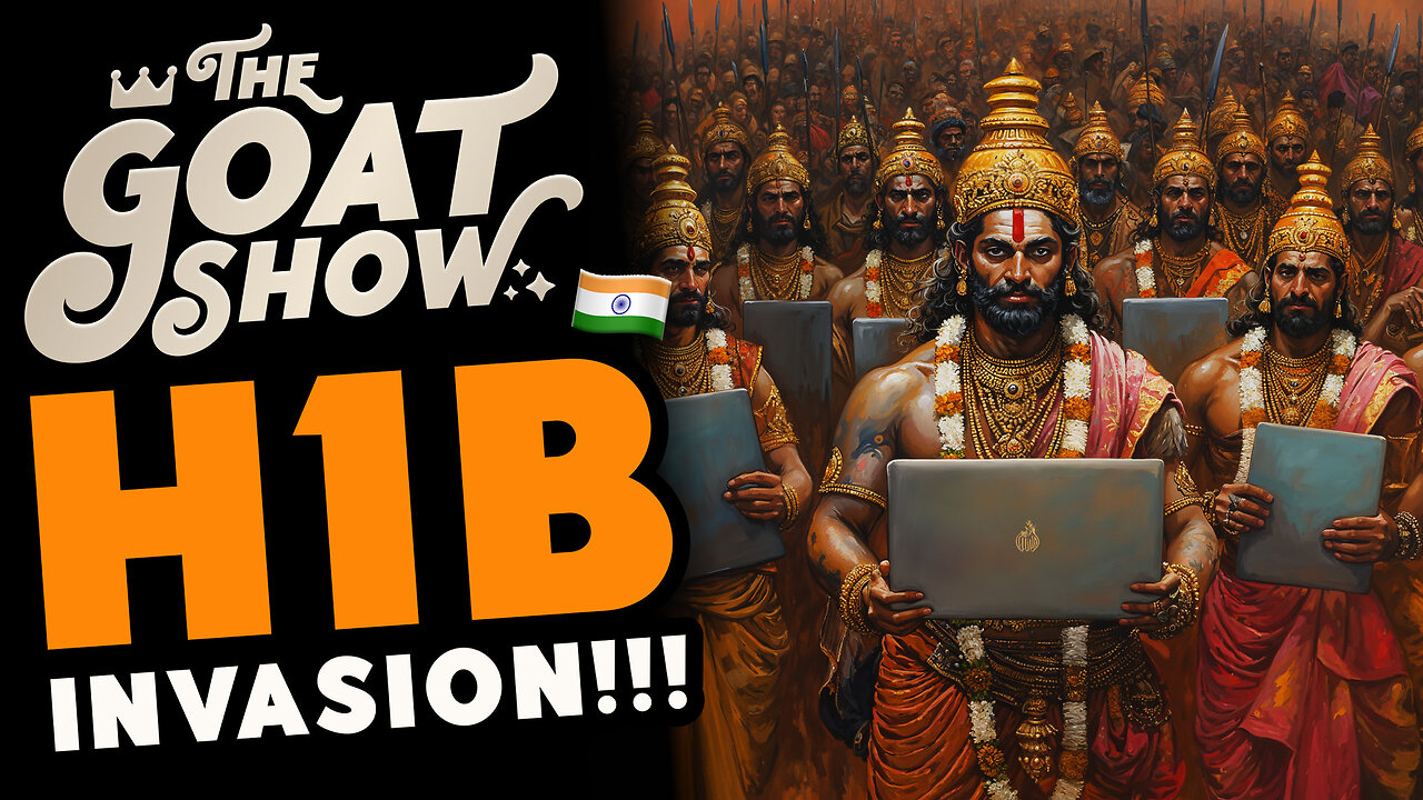 THE H1B MAGA SAGA... Elon Musk, Vivek Ramaswamy and the INDIAN Invasion! 🐐🎙️ THE GOAT SHOW