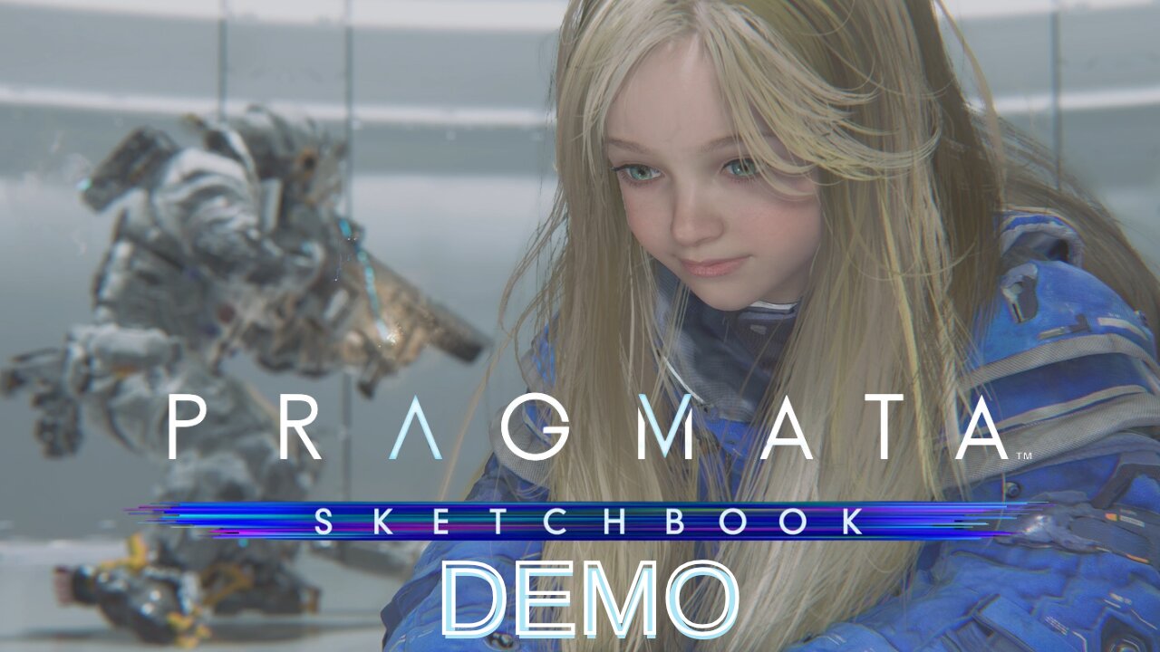 GUNS AND PUZZLES - Pragmata Sketchbook (DEMO)