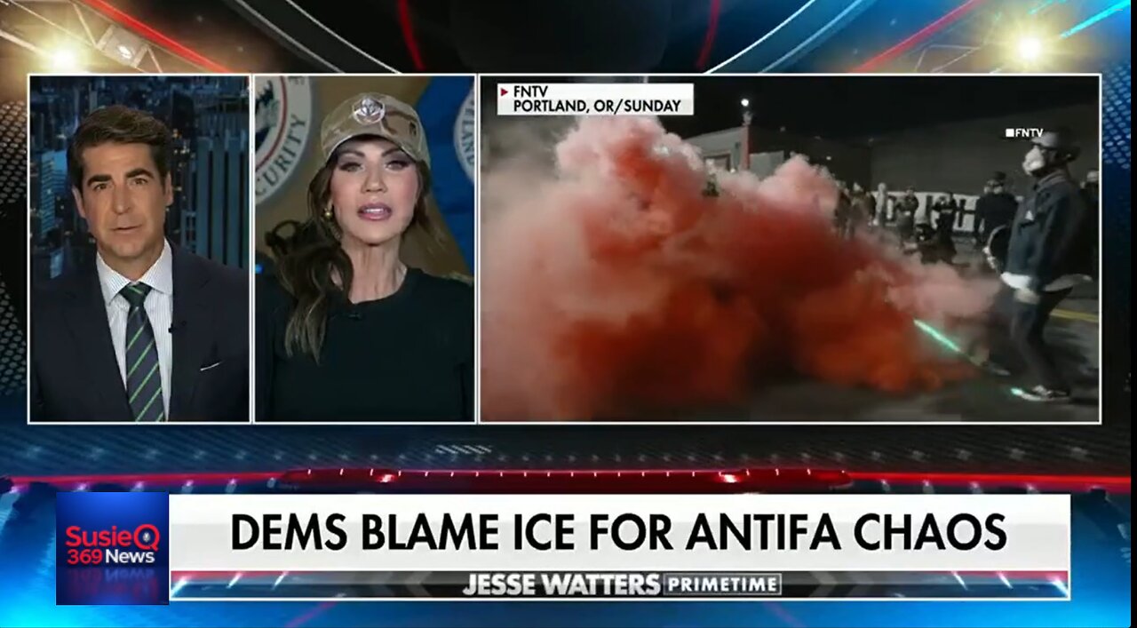 DEMS BLAME ICE FOR ANTIFA CHAOS