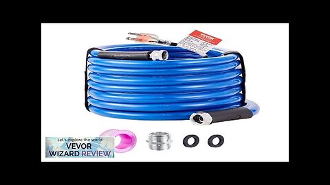 VEVOR 30ft Heated Water Hose for RV Heated Drinking Water Hose Antifreeze Review