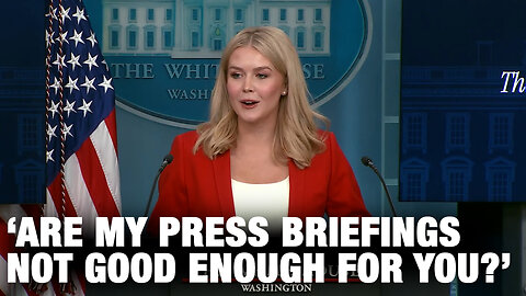 White House Press Secretary Karoline Leavitt SNAPS at Reporter in Tense Exchange | NOOW