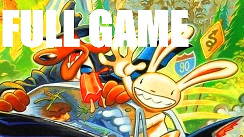 SAM AND MAX HIT THE ROAD Walkthrough Gameplay Letsplay FULL GAME PC No camera No commentary