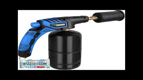 Sondiko Powerful Propane Torch Cooking Torch Flame Thrower Fire Gun Grill Review