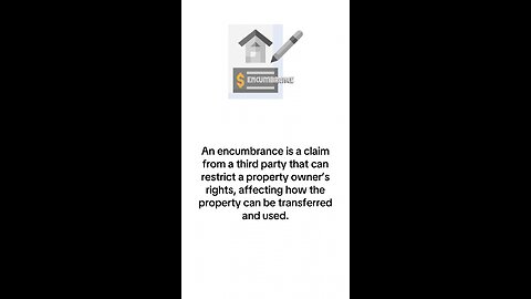 What is Encumbrance?