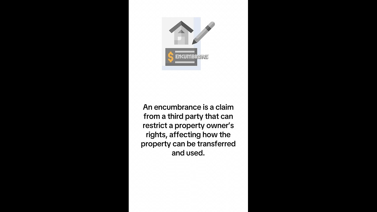 What is Encumbrance?