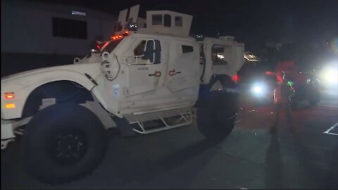 National Guard Staging at Ontario Airport | L.A. LEO Assist