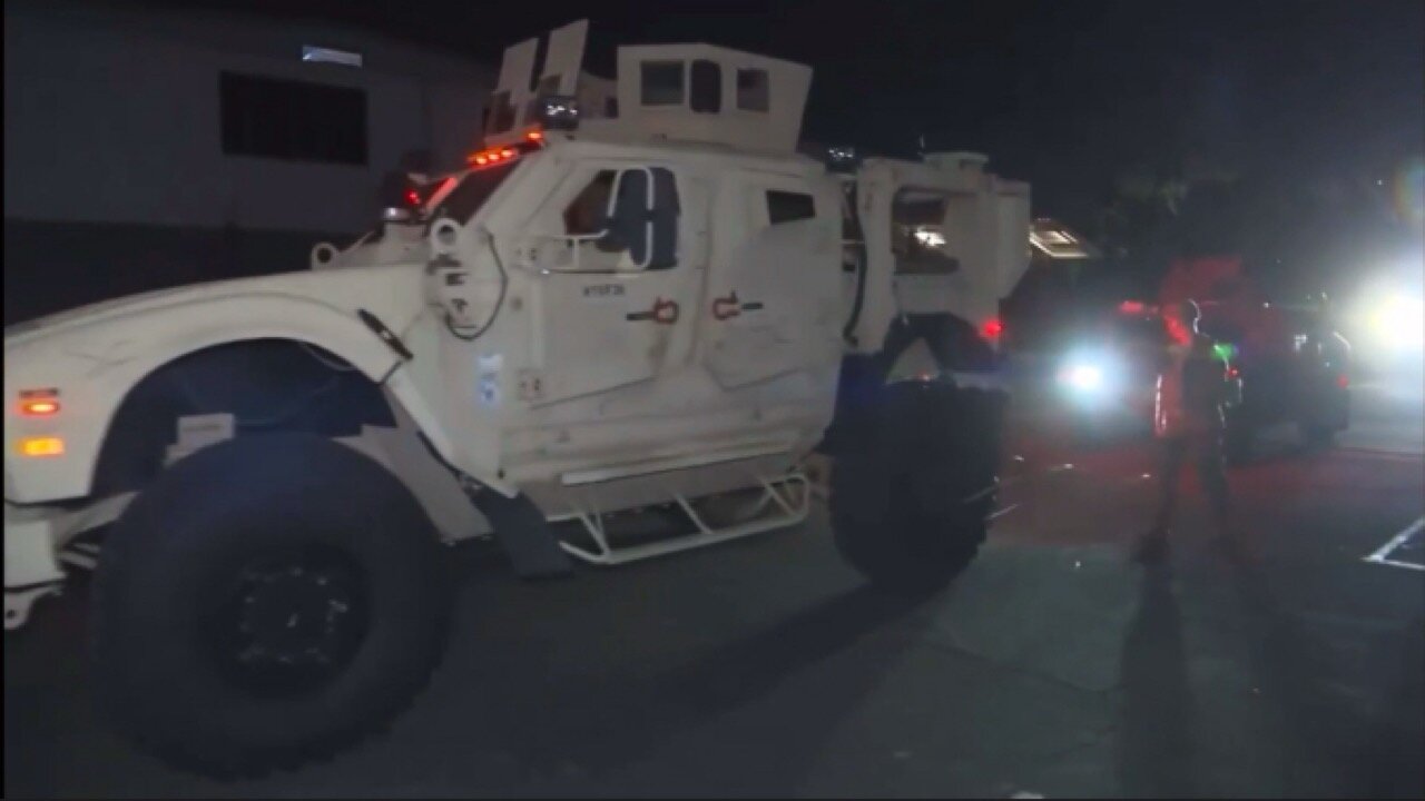 National Guard Staging at Ontario Airport | L.A. LEO Assist