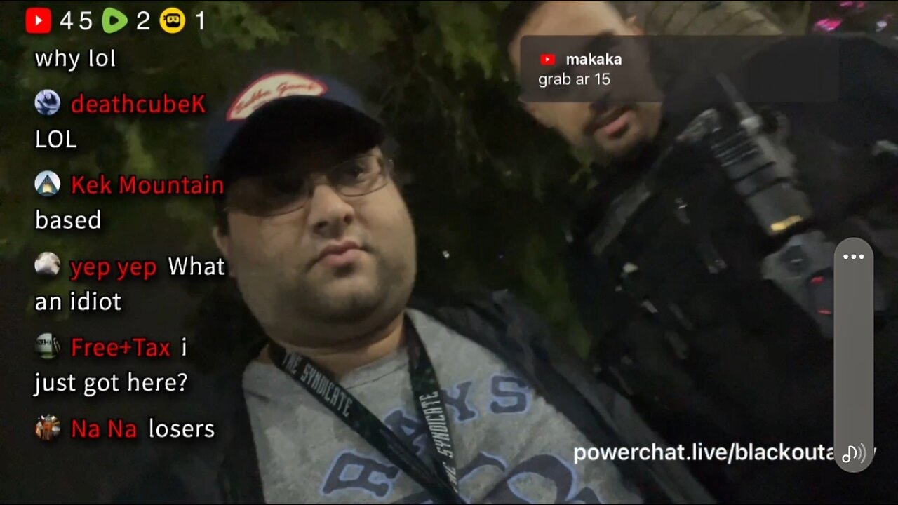 Blackout Andy Orlando Arrest Saga, Arrested Twice on Stream and Calls Cops on Victoria