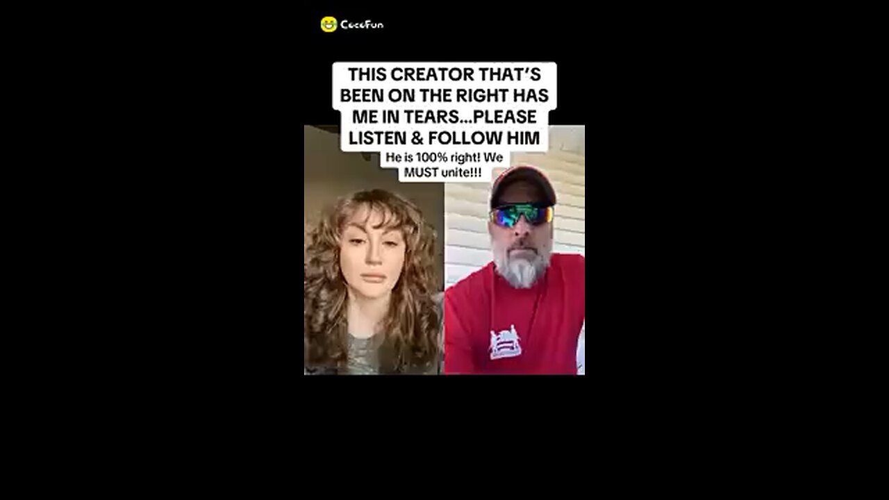 We need real unity. Liberals and conservatives, please watch till the end.