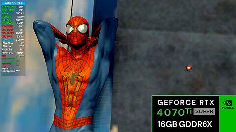 RTX 4070 Ti SUPER + RYZEN 7-5700X [010] The Amazing Spider-Man 2