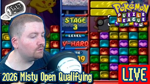 Friday Night Salt Mines: Good Battles With Misty & Friends Edition [Pokémon Puzzle League Speedruns]