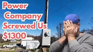 Electric Company Cost Me $1300 on Tiny House