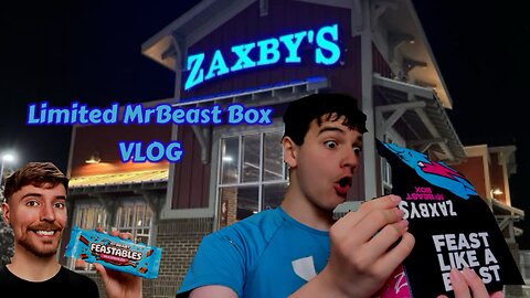 Driving to Zaxby’s for their new MrBeast Box/Feastables Bar VLOG (MrBeast) - (VLOG)