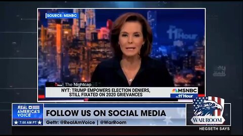 “A stole election”