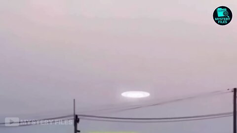 Glowing Disc on Video over Florida