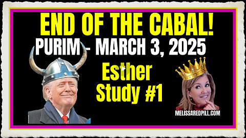 Esther Purim Study #1 Annihilation of NWO! 1-24-26 10 30 AM CST