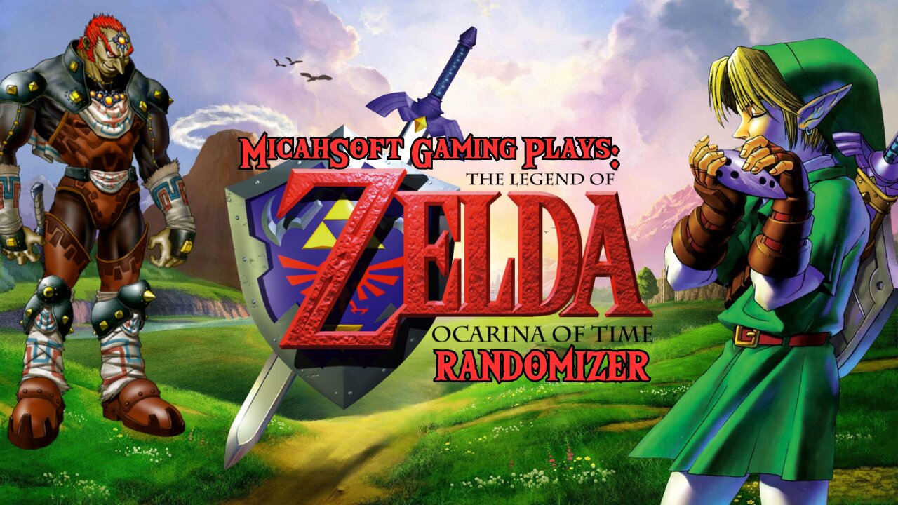 Playing The Legend of Zelda: Ocarina of Time Randomizer! For the 1st Time!
