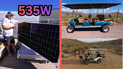 Finding the Perfect Solar Panel for your Golf Cart