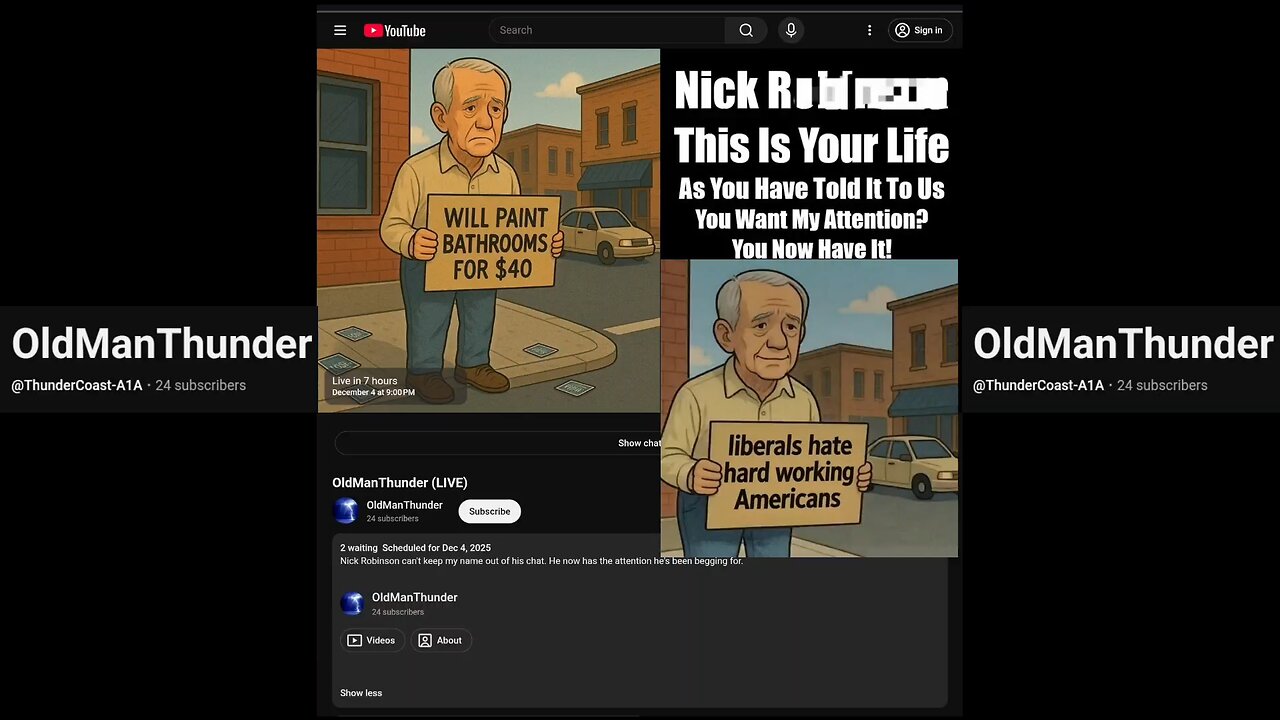 Thunder don't Like / Hate Hard Working Americans Like Nick.R. 🖕😎🖕Thunder