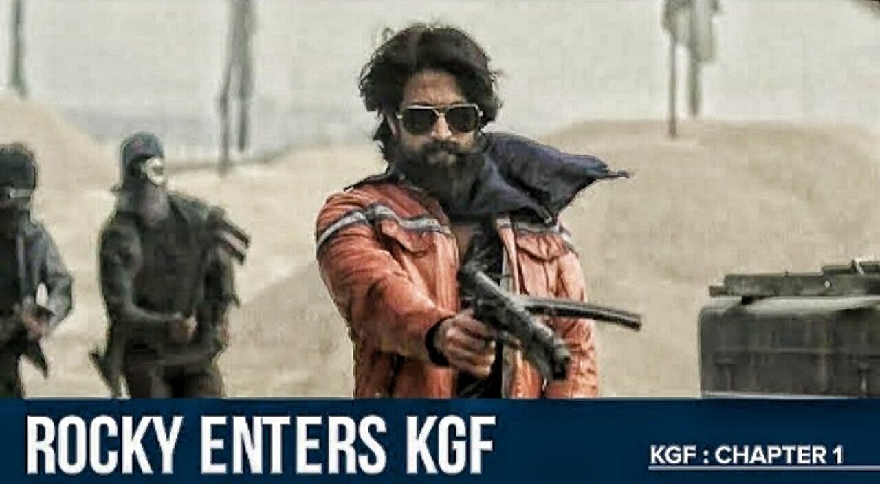 Rocky Enters KGF _ KGF Chapter 1 _ Yash _ Prashanth Neel