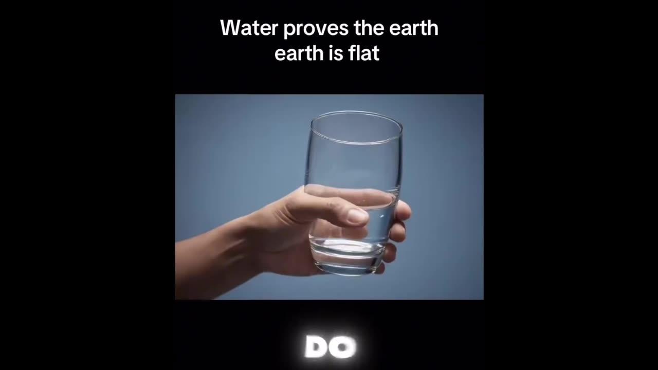 Water Doesn't Curve Around A Ball