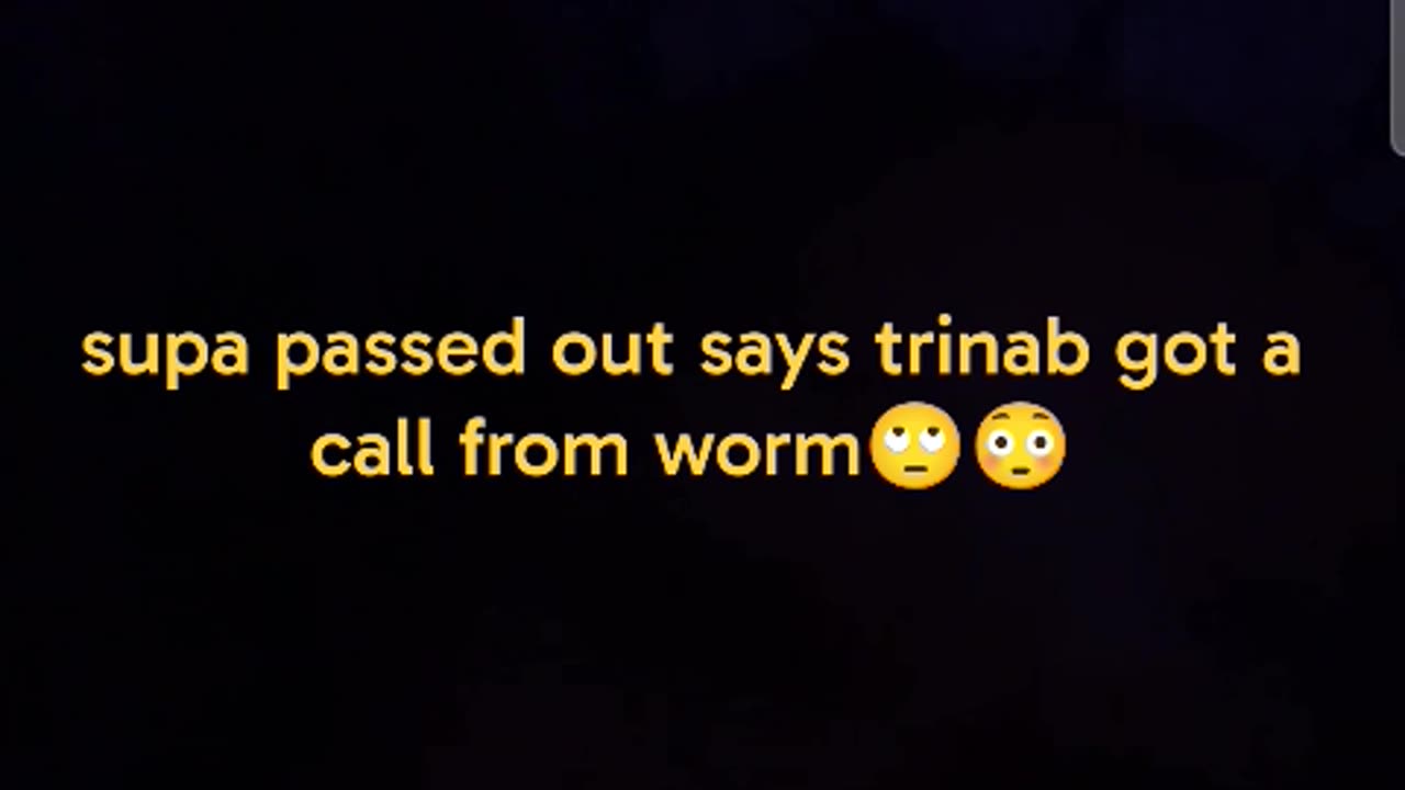TRINA ALLEGEDLY GETS A CALL FROM WORM AFTER SOMETHING HAPPENED TO SUPA!!