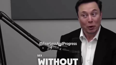 “…a silly action in the absence of procreation…” #elonmusk