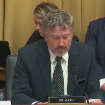 Massie months ago was claiming a secret list exists, and explicitly mentions/hints ...